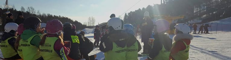 Skiing School in Hirvensalo